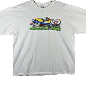 Bristol Motor Speedway 2009 Shirt Men's XXL NASCAR Graphic Double Sided